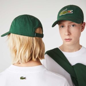 Lacoste Adjustable Organic Bomull Twill Grønn | 1453-VATHF