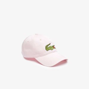 Lacoste Adjustable Organic Bomull Twill Lyse Rosa | 5076-YRMLC