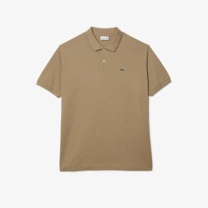 Lacoste Big Fit Bomull Petit Pique Beige | 1347-CPJEW