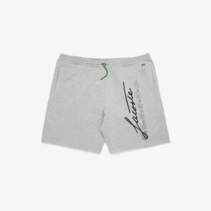 Lacoste Branded Bomull Grå | 5742-HWBZG