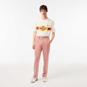 Lacoste Chinos Rosa | 7209-EBSCQ