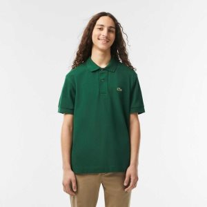 Lacoste Classic Fit Heavy Bomull Pique L.12.21 Grønn | 5761-MTDFI