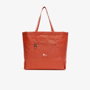 Lacoste Contrast Branding Oversized Tote Multicolor | 6095-WHZJE