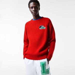 Lacoste Crocodile Rød | 1690-QECYZ