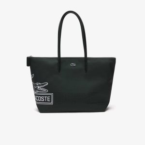 Lacoste L.12.12 Large Contrast Print Tote Multicolor | 8175-YGFOM