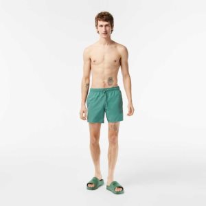 Lacoste Light Quick-Dry Swim Khaki Grønn Grønn | 7940-AWKRX