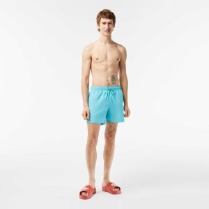 Lacoste Light Quick-Dry Swim Turkis Grønn | 6059-MSXTQ