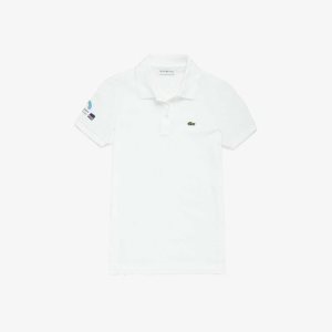 Lacoste Miami Open Slim Fit Hvite | 1309-DUVQH