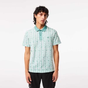 Lacoste Movement Two-Tone Printed Grønn Lyse Grønn | 7854-ZFGVL