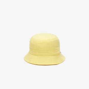 Lacoste Organic Bomull Bucket Gul | 4520-JEUTB