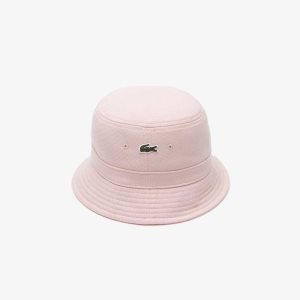 Lacoste Organic Bomull Bucket Rosa | 1869-ESYQN