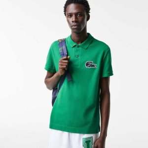 Lacoste Organic Bomull Pique Grønn | 2150-WZYLB