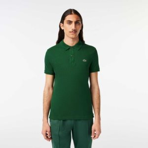 Lacoste Original L.12.12 Slim Fit Petit Pique Bomull Grønn | 6302-UWQKC