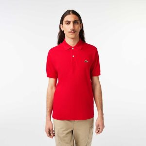 Lacoste Original L.12.12 petit pique cotton Rød | 7465-KDPVC