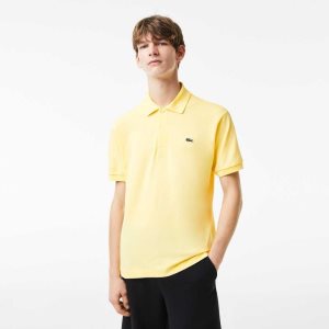 Lacoste Original L.12.12 petit pique cotton Gul | 9163-QISZF