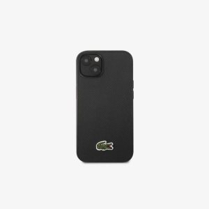 Lacoste Petit Pique Effect iPhone 14 Svarte | 0946-IRBXJ