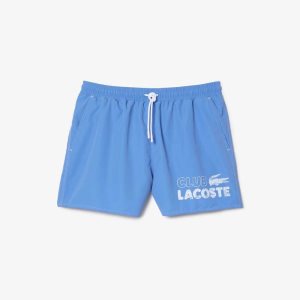 Lacoste Quick-Dry with Integrated Lining Blå | 9126-GAHLC