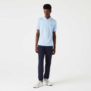 Lacoste Regular Fit Vann-Repellent Marineblå Blå | 4589-EFOAH