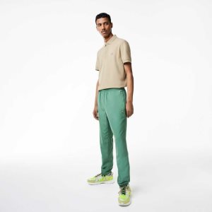 Lacoste Regular Fit Vann-Repellent Trackpants Khaki Grønn | 5083-RQOYD