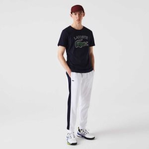 Lacoste SPORT Abrasion-Resistant Tennis Hvite Marineblå Blå Grønn | 7592-CFQPO