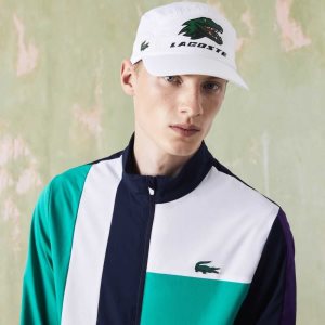 Lacoste SPORT Exclusive Crocodile Tennis Hvite | 3690-KVEOD