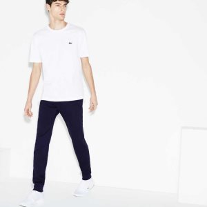 Lacoste SPORT Fleece Tennis Marineblå Blå | 6015-SMJEN