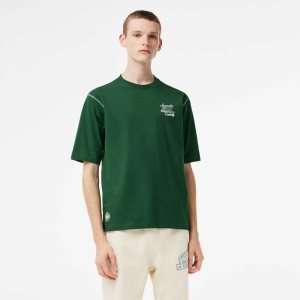 Lacoste SPORT Roland Garros Edition Chunky Jersey Grønn | 7268-DSTLO