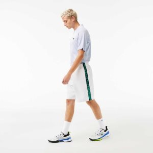 Lacoste SPORT Taffeta Tennis Hvite | 5346-CNMTO