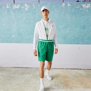 Lacoste SPORT x Novak Djokovic Light Stretch Grønn | 7293-DJAUH