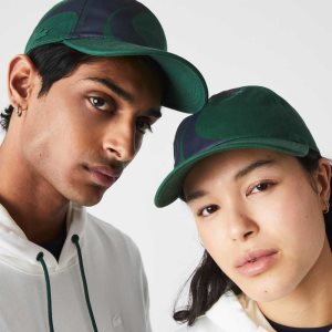 Lacoste SPORT x Theo Curin Organic Bomull Grønn Marineblå Blå | 1602-AXGCQ