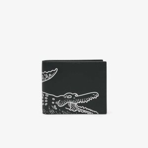 Lacoste Small Contrast Print Folding Wallet Multicolor | 9436-QNDUZ