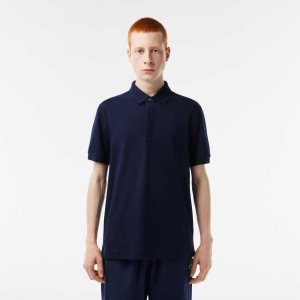 Lacoste Smart Paris Stretch Bomull Marineblå Blå | 4892-FNSUY