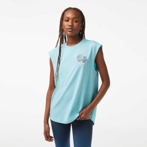 Lacoste Sports Miami Open Edition Ermeløse Mint | 5398-NTRGL