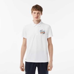 Lacoste Sports Miami Open Edition Pique Hvite | 2497-OFSUE