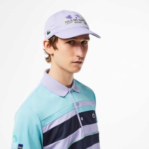 Lacoste Sports Miami Open Edition Twill Lilla | 4953-RWEIM