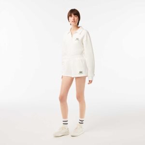 Lacoste Sports & Rich Fleece Hvite | 9382-CLWMY