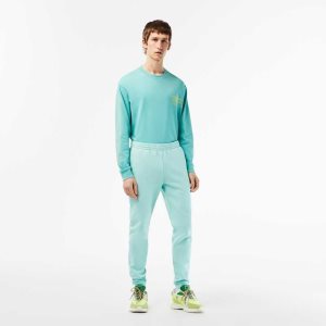 Lacoste Tapered Fit Fleece Mint | 9740-WEJVN