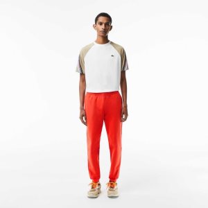 Lacoste Tapered Fit Fleece Oransje | 7512-YTUQC