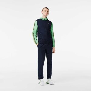 Lacoste Tennis Regular Fit Jogger Set Marineblå Blå Grønn Marineblå Blå Grønn | 1439-TISVW