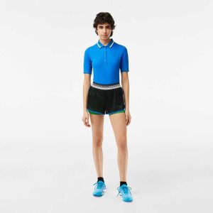 Lacoste Tennis with Built-in Svarte Grønn | 9168-NSYQZ