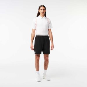 Lacoste Tennis x Daniil Medvedev Mesh Svarte | 1642-JVRBY