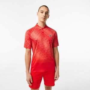 Lacoste Tennis x Novak Djokovic Player Version Rød Oransje | 7314-AGHRP