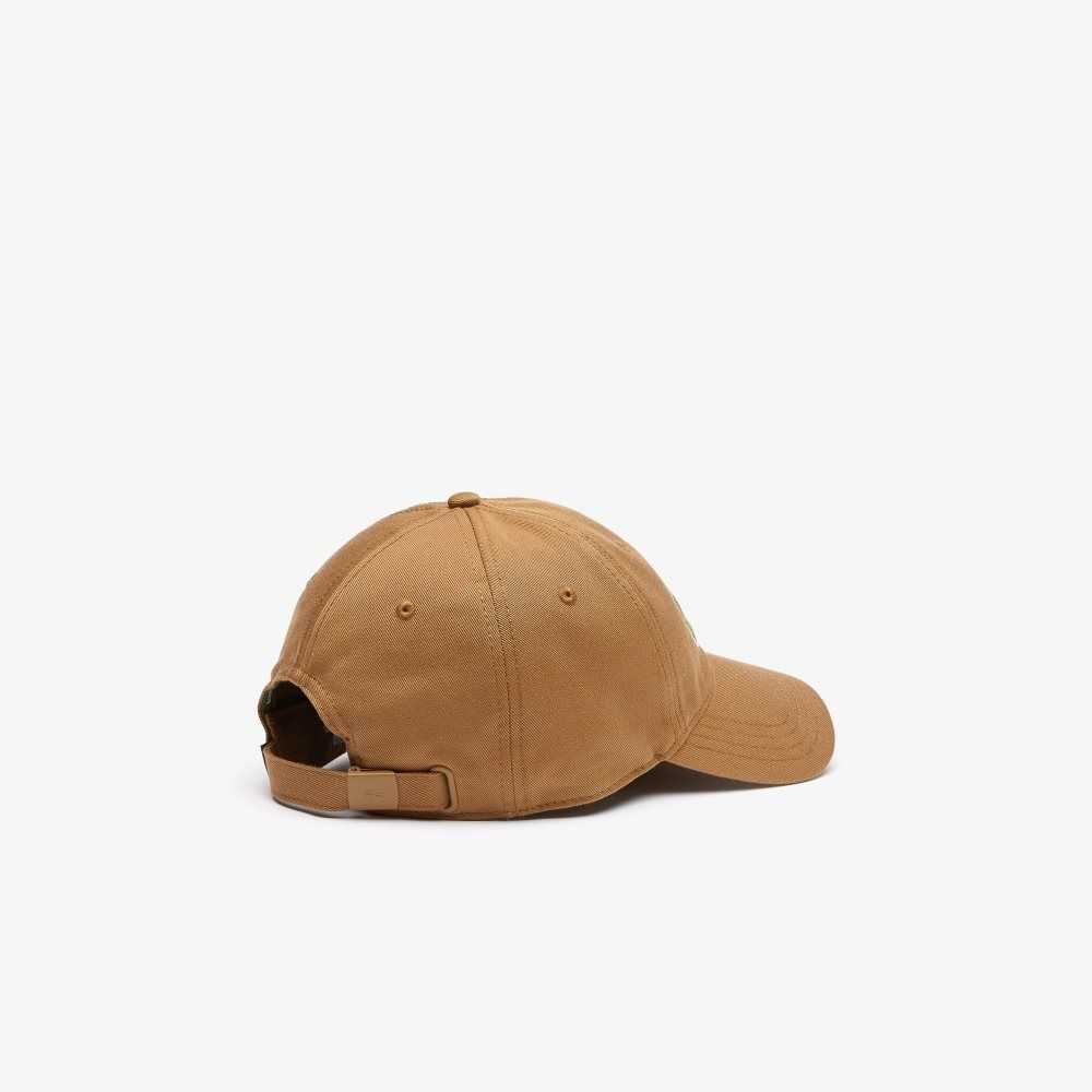 Lacoste Adjustable Organic Bomull Twill Brune | 0415-PMLYT