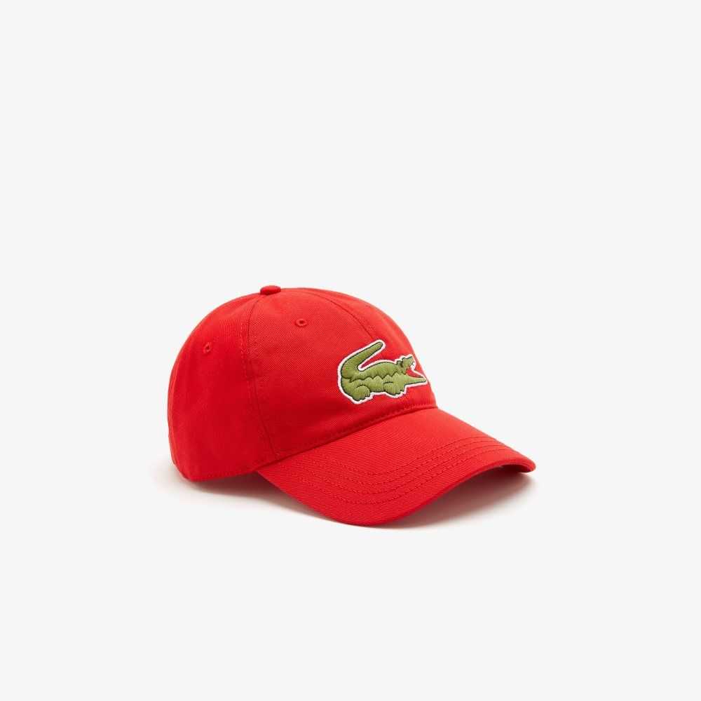 Lacoste Adjustable Organic Bomull Twill Rød | 6784-HITXZ