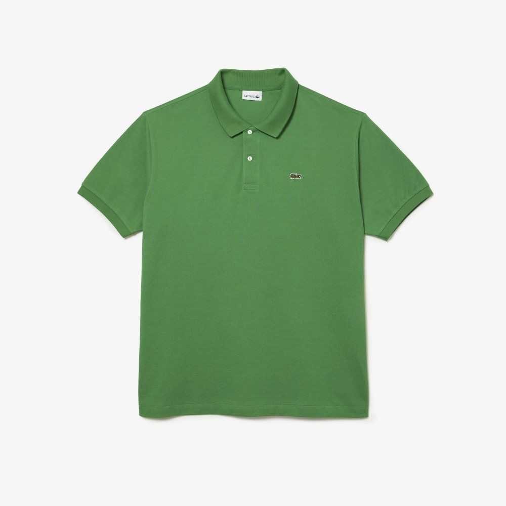 Lacoste Big Fit Bomull Petit Pique Grønn | 0968-QUOPE