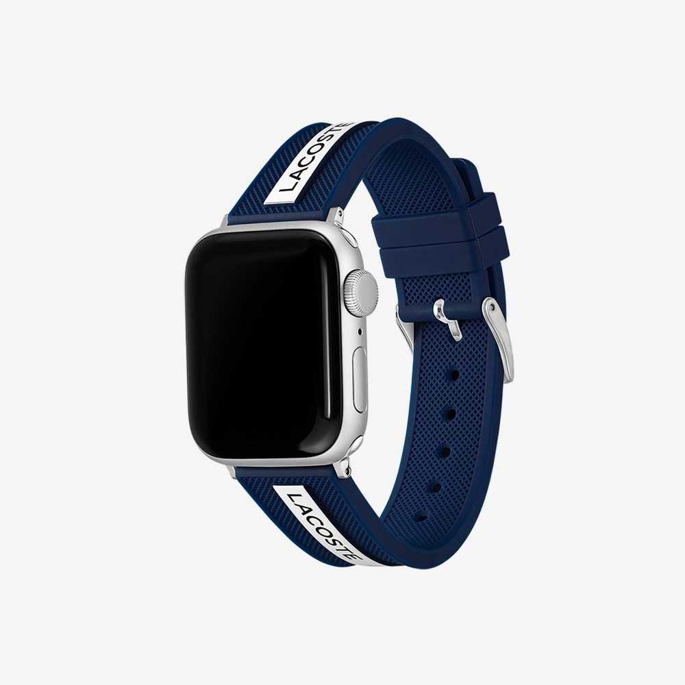 Lacoste Blue Silikon Apple Reima Svarte | 5798-OARGI