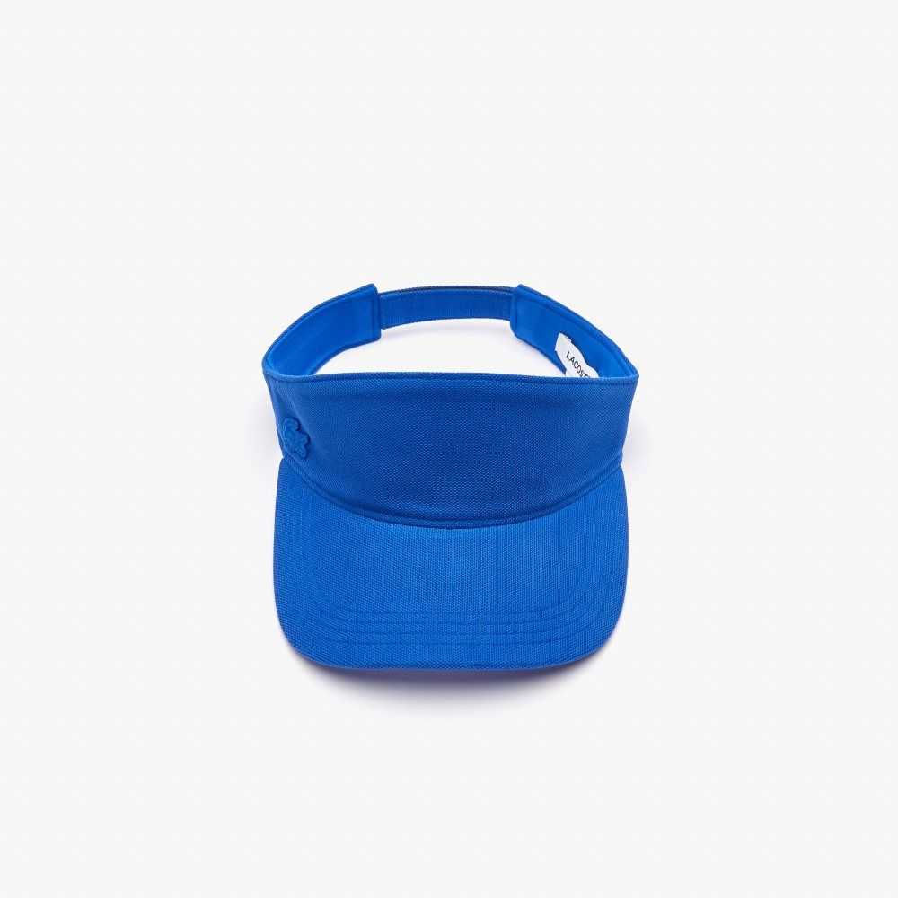 Lacoste Bomull Pique Visor Blå | 3981-KOPUC