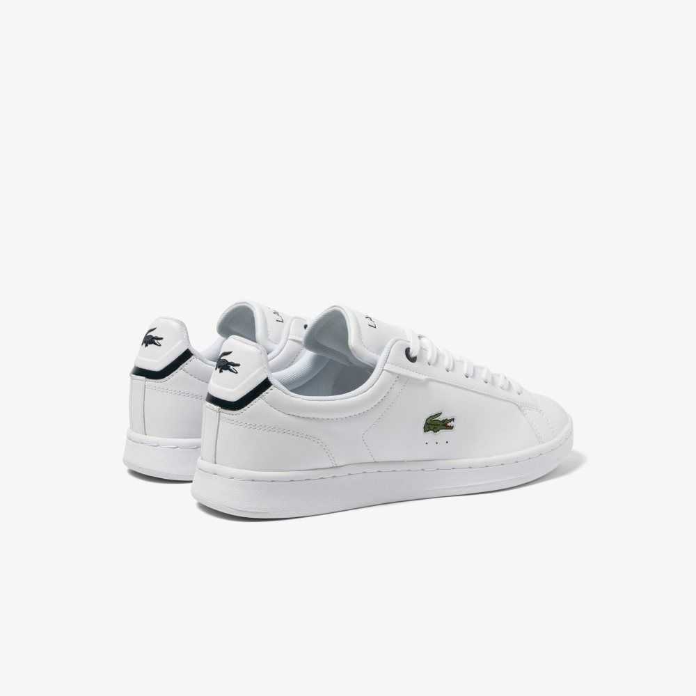 Lacoste Carnaby Pro BL Lær Tonal Hvite Marineblå | 5310-OIAYX