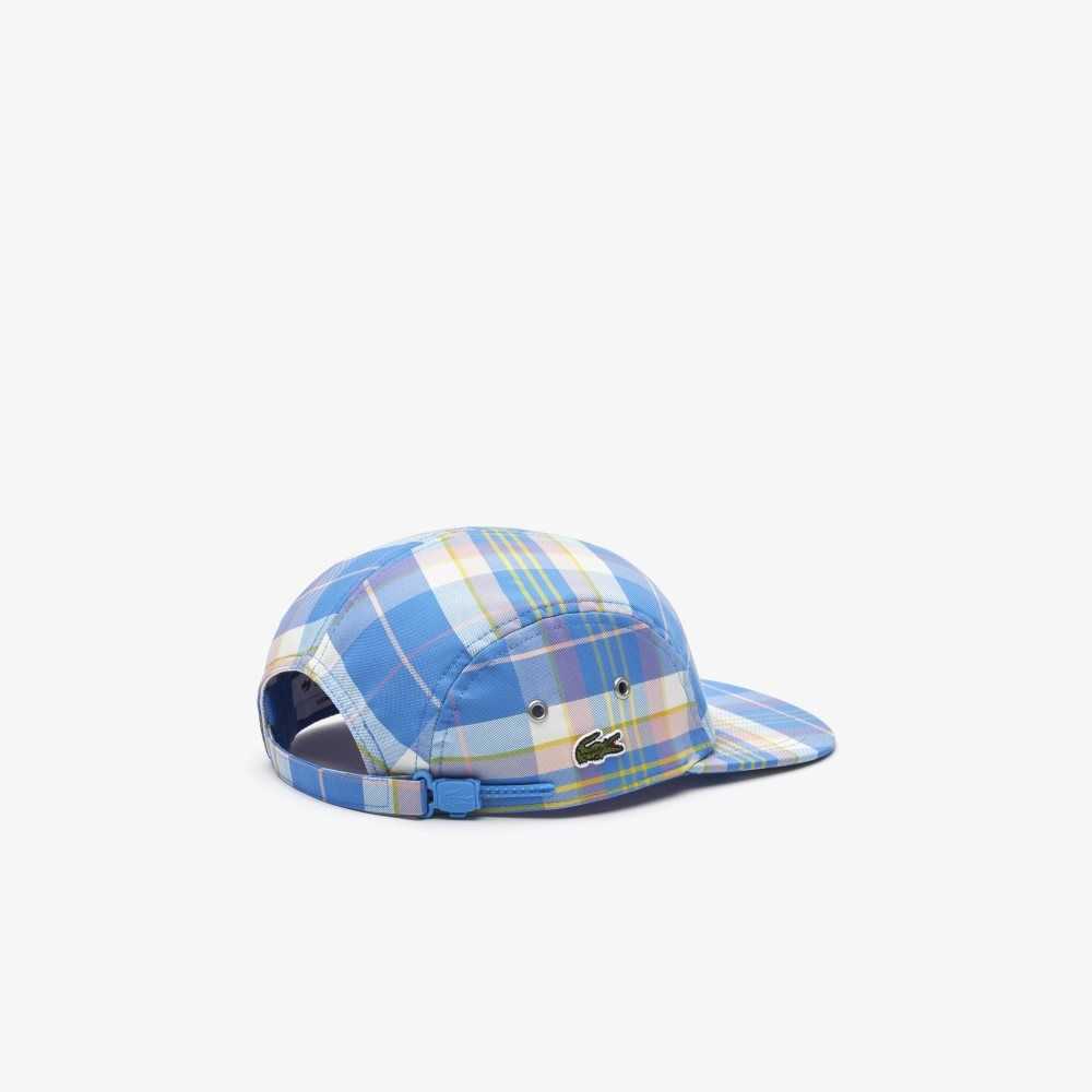 Lacoste Checkerboard Blå Hvite | 3287-ZASED