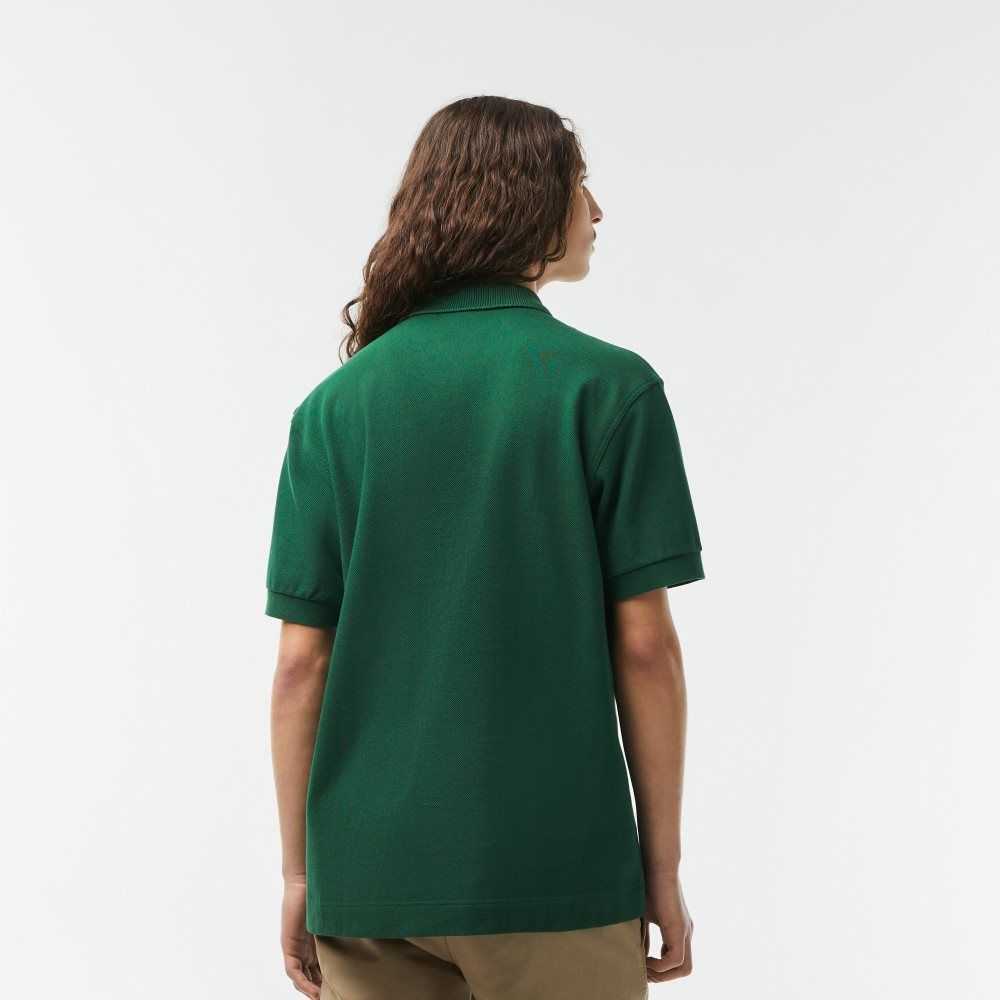 Lacoste Classic Fit Heavy Bomull Pique L.12.21 Grønn | 5761-MTDFI